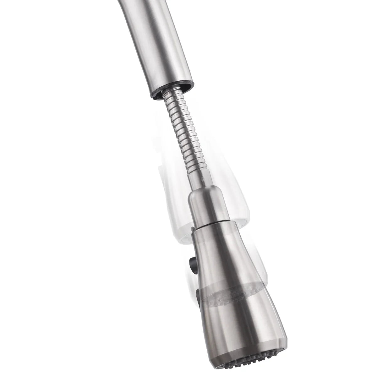 TRINITY Stainless Steel Utility Sink with Pull-out Faucet