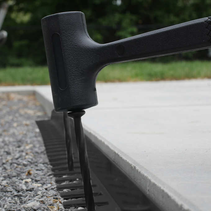 Flexi Pro 96 ft. Paver Edging Project Kit in Black