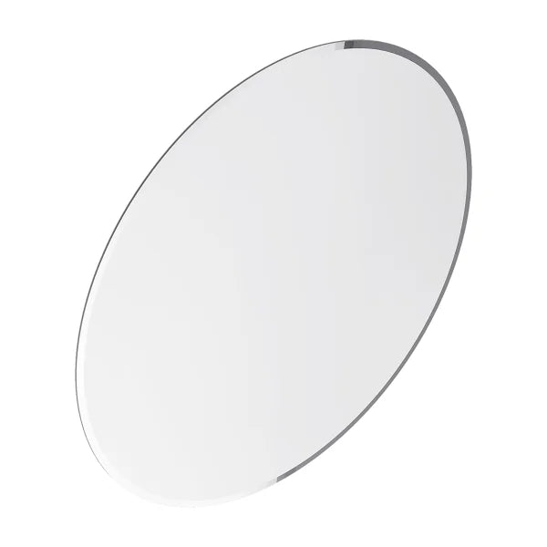 Appollo Avia Modern 60.9 cm (24 in.) Round Frameless Beveled Mirror