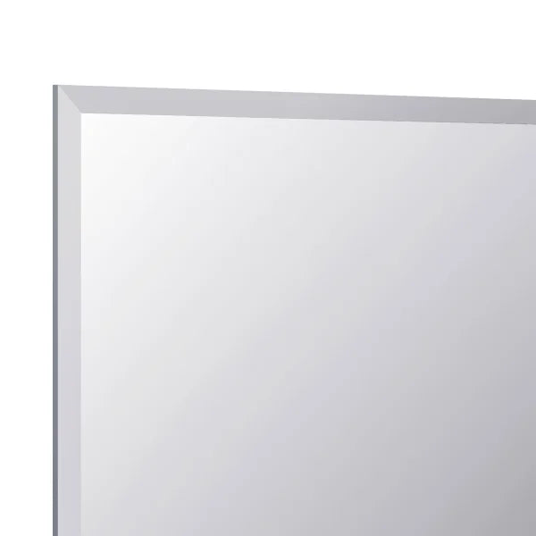 Appollo Summer Modern 61 cm (24 in.) Square Frameless Beveled Mirror