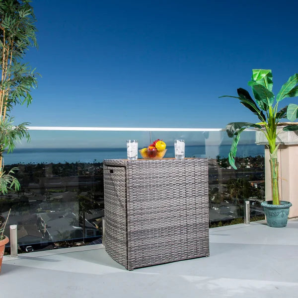 Allspace 3-piece Balcony Patio Conversation Set