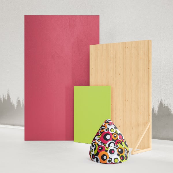 Gouchee Home Malibu Bean Bag Chair, Orange