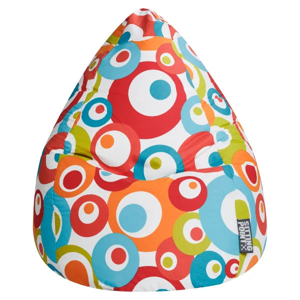 Gouchee Home Malibu Bean Bag Chair, Turquoise