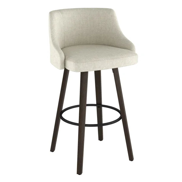Amisco Ramon Contemporary Swivel Counter Stool