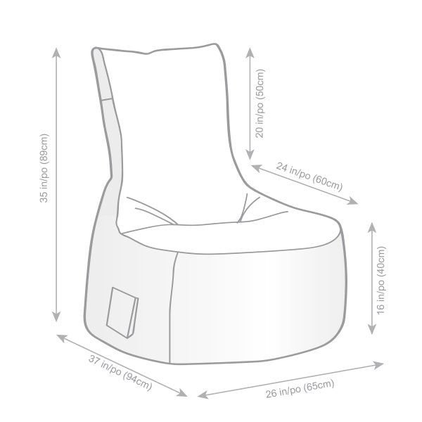 Gouchee Home Let’s Play Bean Bag Chair