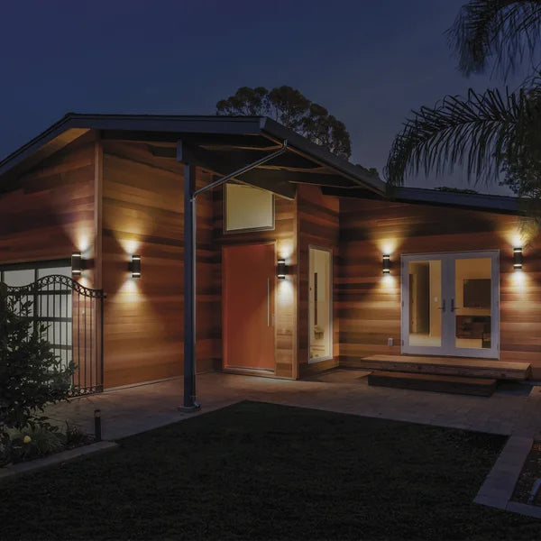 Atomi Smart Wi-Fi Rotundus Outdoor Wall Sconces -2-pack