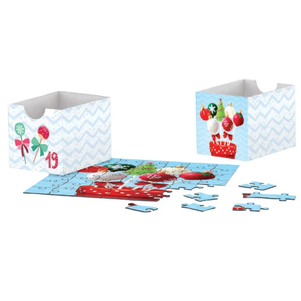 Eurographics Sweet Christmas Advent Calendar Puzzle Set