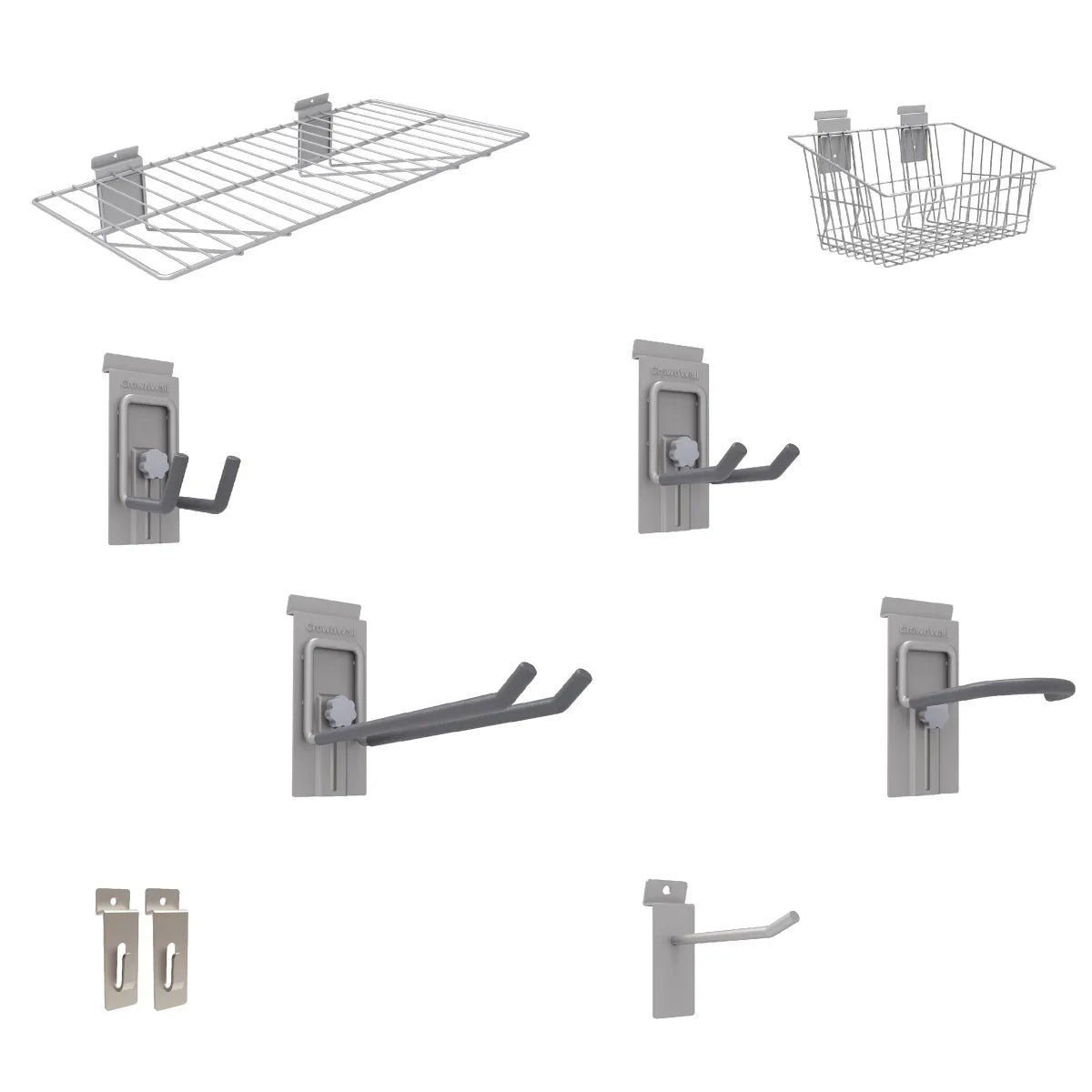 CrownWall Slatwall Supreme Organization Wall Panel Bundle