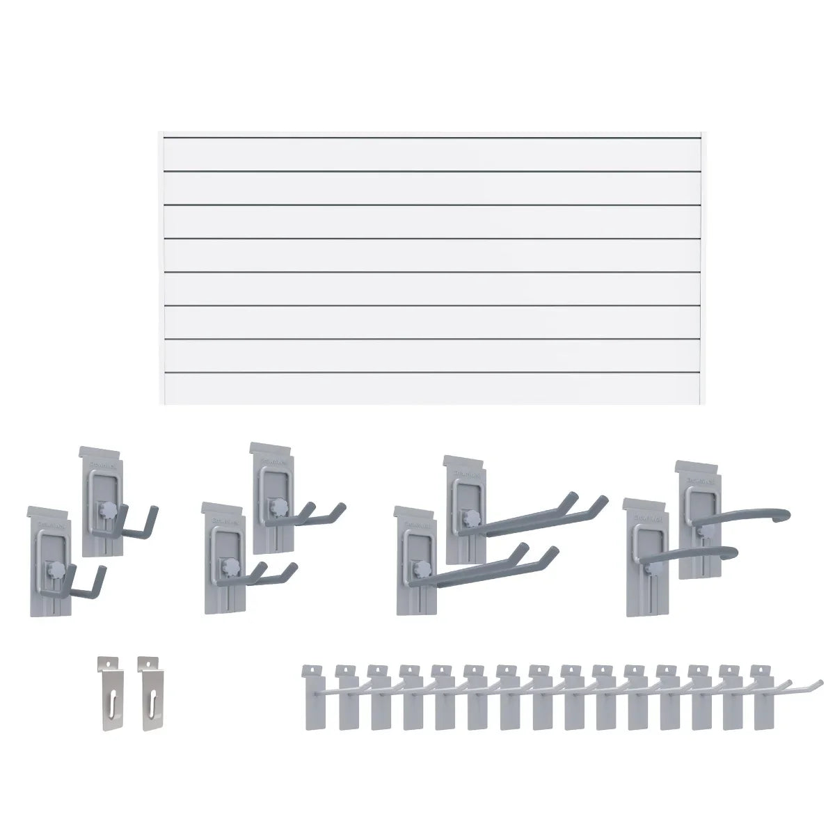 CrownWall Slatwall Select Organization Wall Panel Bundle