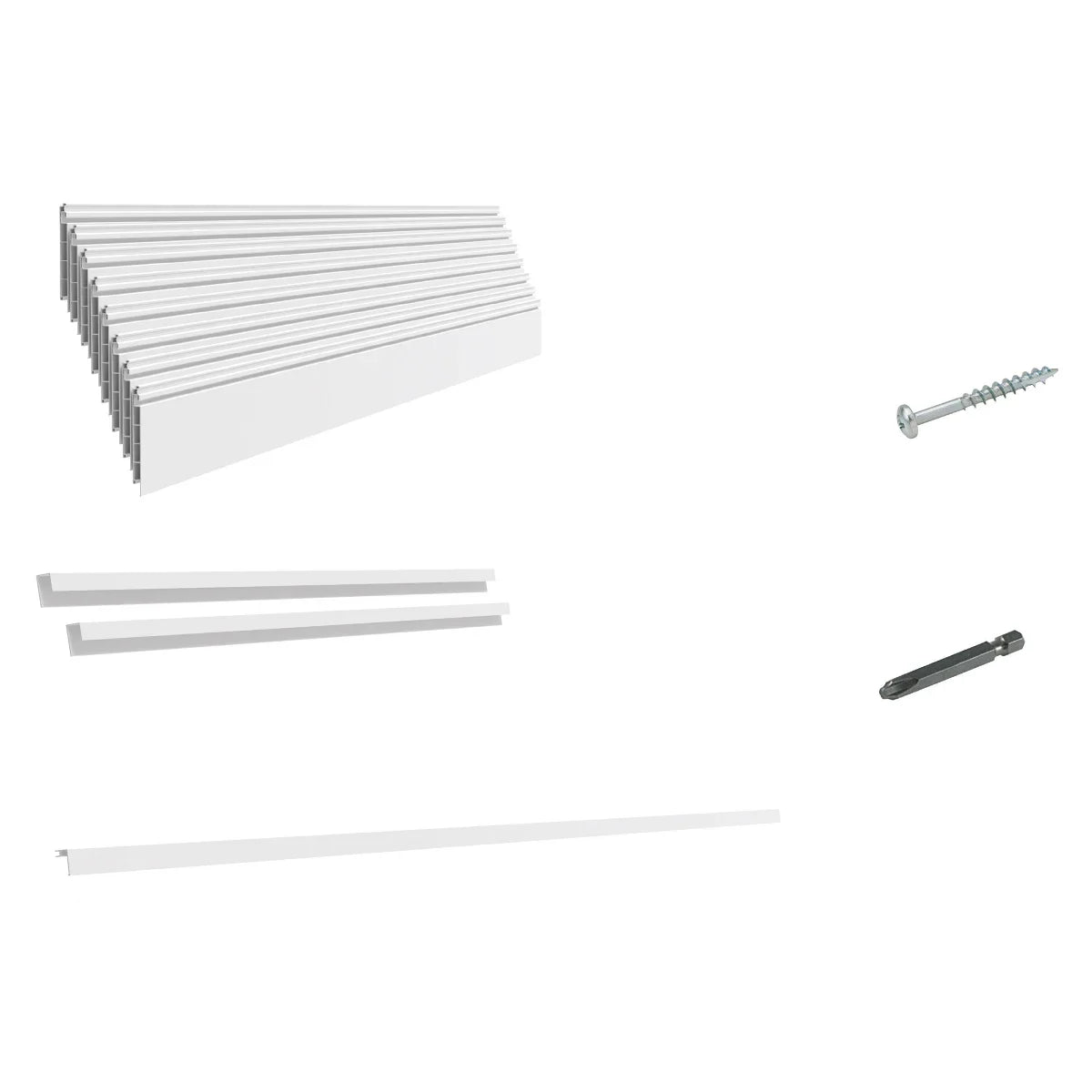 CrownWall Slatwall Select Organization Wall Panel Bundle