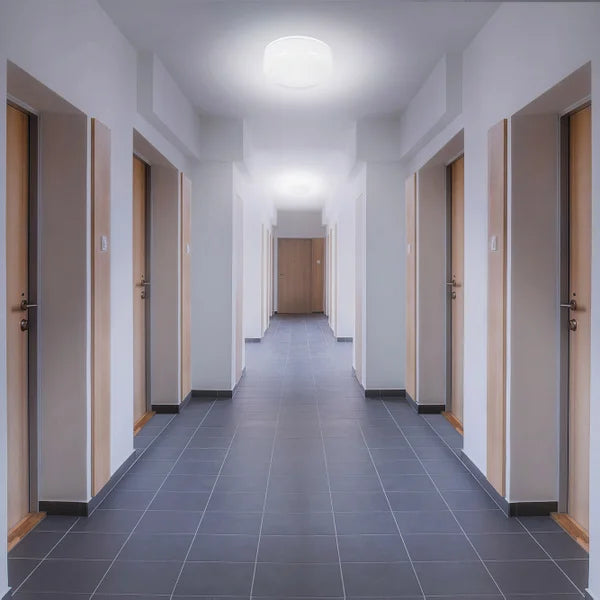 Luminus 30W LED Dimmable 8 in. Flush Mount Light Bulb E26 3000 Lumens 4000K, 2-pack