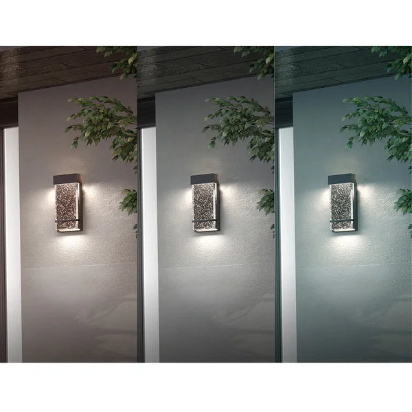 Artika Skyler Outdoor Wall Lamp With Color Changing Technology
