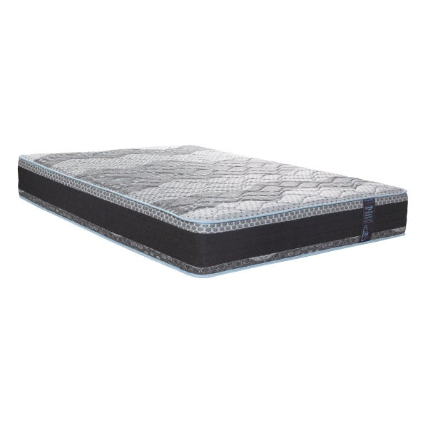 Springwall 2-Sided Chiropractic Blue 31.8 cm (12.5 in.) Hybrid Mattress, Firm