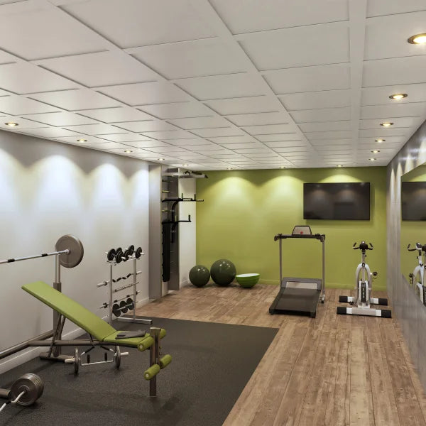 Embassy Suspended 2ft x 2ft Ceiling Kit Covering 145 square feet