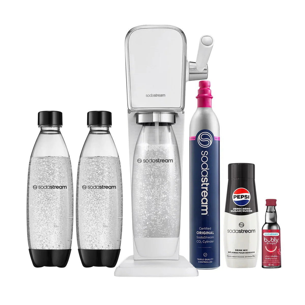SodaStream Art Sparkling Water Maker Bundle