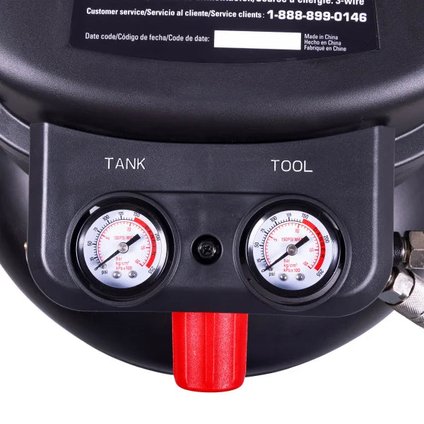 Ecomax 6Gal Pancake Air Compressor