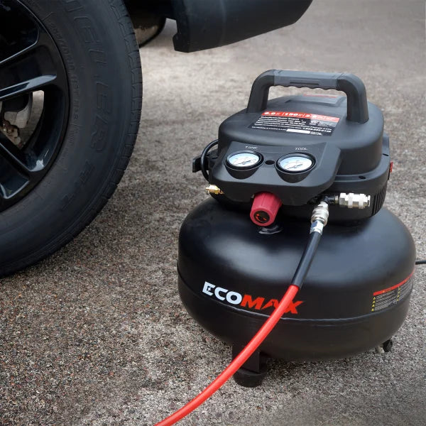 Ecomax 6Gal Pancake Air Compressor