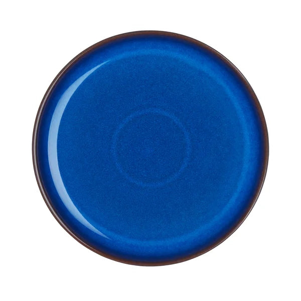 Denby Imperial Blue Stoneware Dinnerware Set, 12-pieces