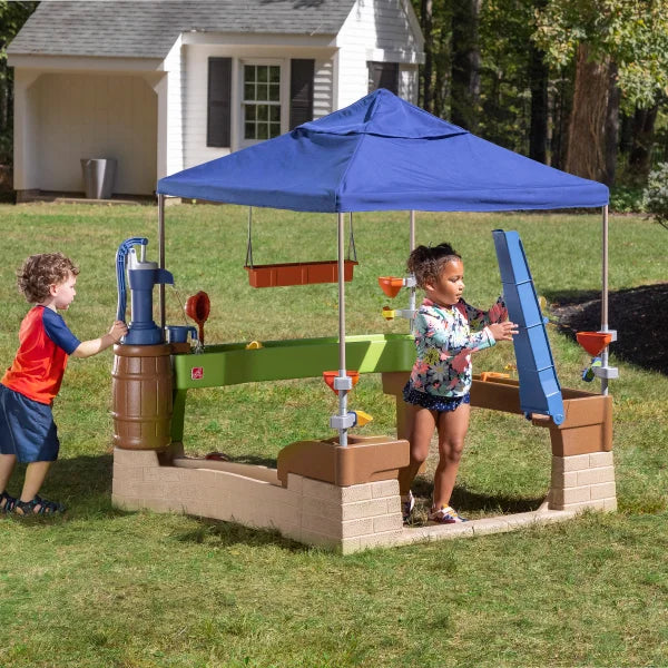 Step2 Outdoor water activity - Pump & Splash Shady Oasis