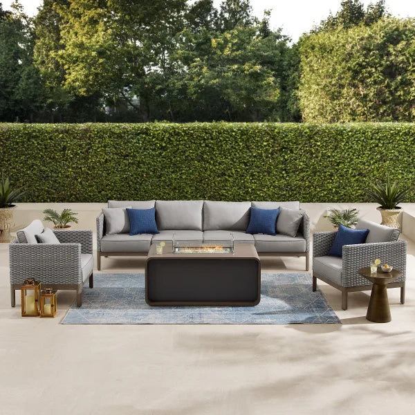 Palermo 5-piece Conversation Set with Fire Table