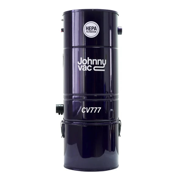 Johnny Vac - Central Vacuum Kit 700 Airwatts with 2 Complete Sets of Accessories