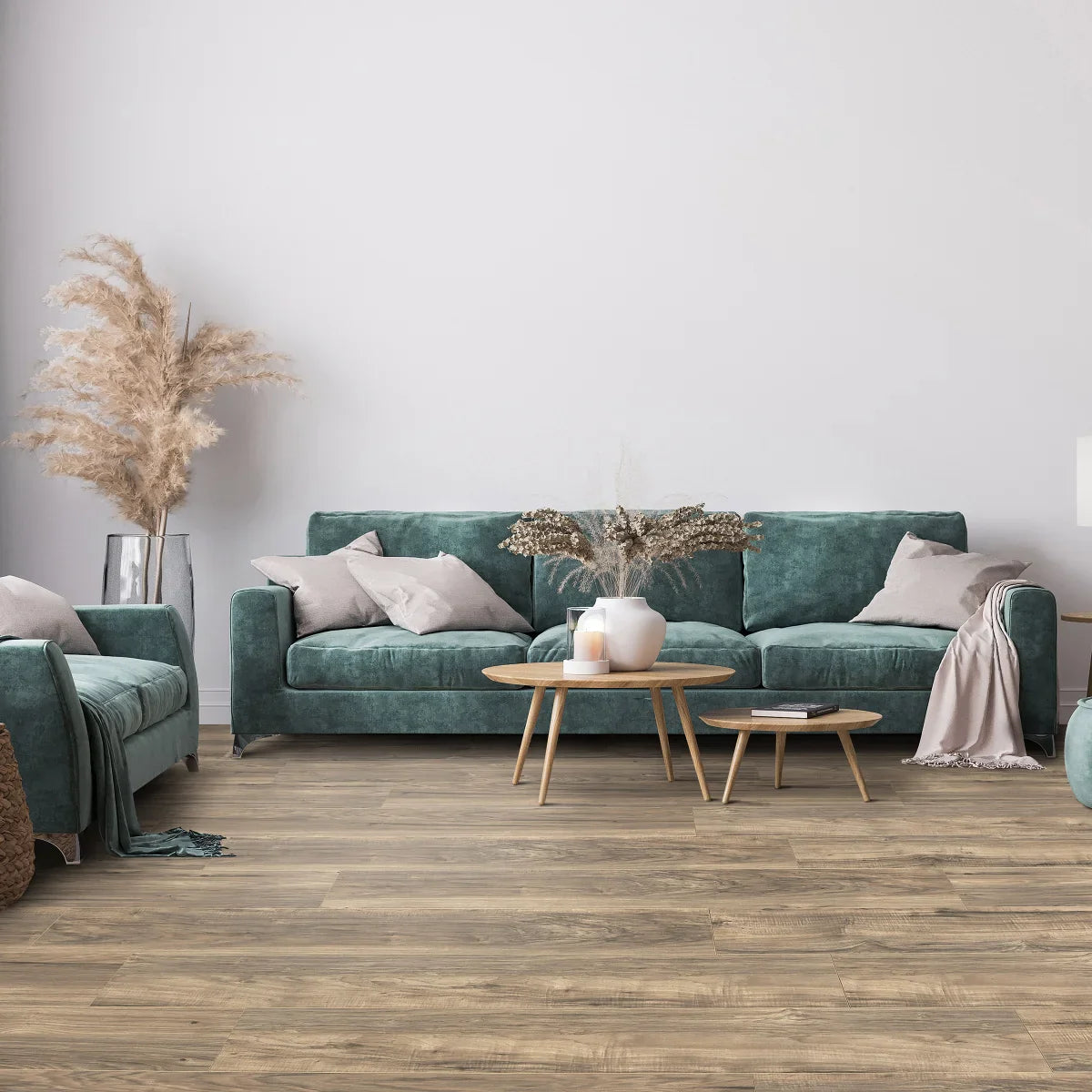 Golden Select Florence 19.2 cm (7.56 in.) Water Proof Laminate Flooring with Pre-attached Foam Backer