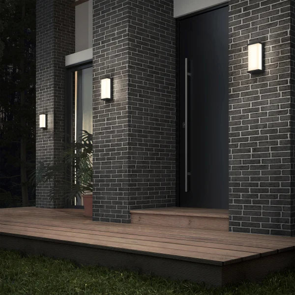 Artika Faro  Indoor/Outdoor LED Wall Light 3CCT, Black