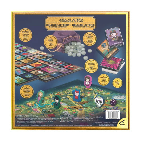 Deluxe Lottery & Snakes & Ladders