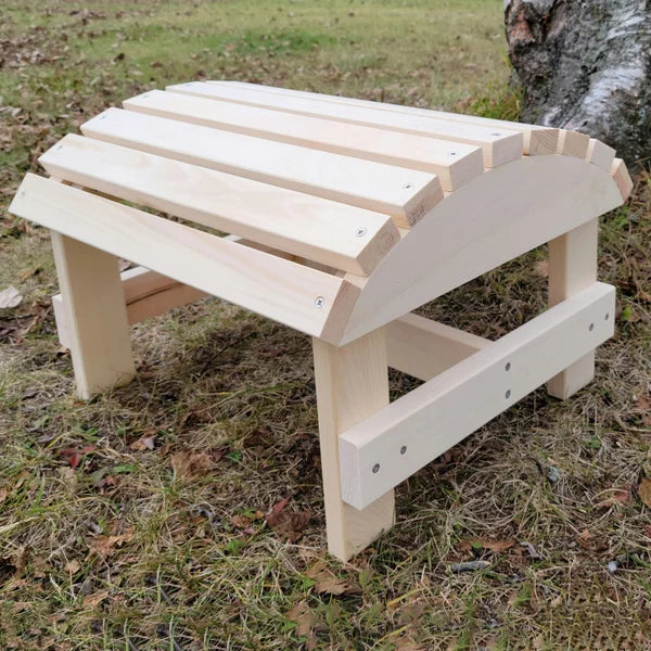 Pine Muskoka Ottoman Kit
