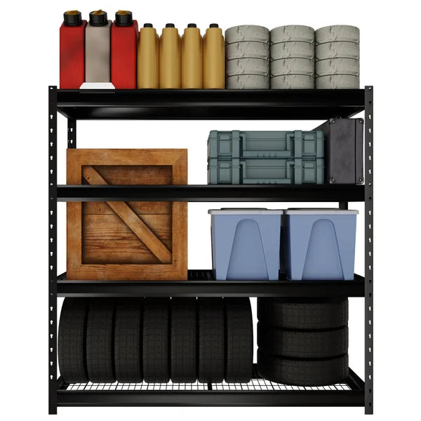 Atlas 4-Tier Heavy Duty Industrial/Garage Shelving