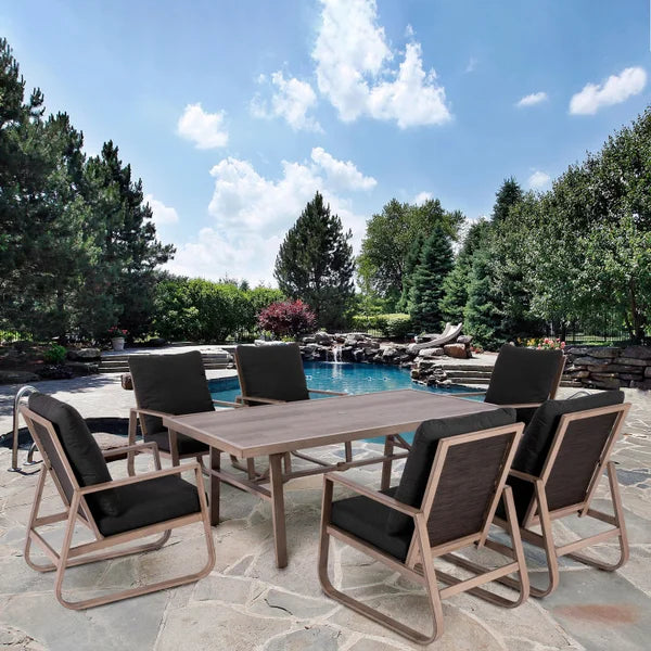 Tilham 7-piece Patio Dining Set