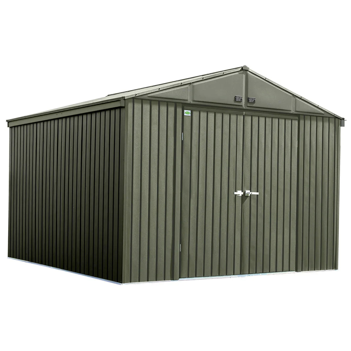 Scotts Lawn Care Storage Shed 10x10 Vintage Green