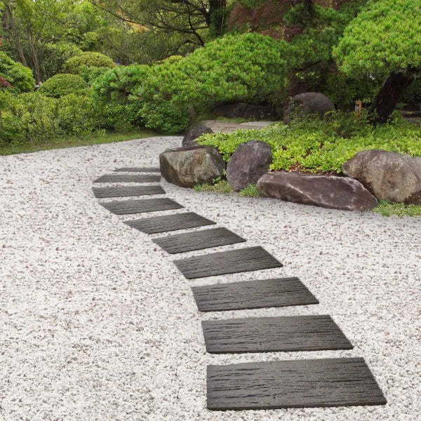 Multy Home 4-pack Railroad Tile Stepping Stone