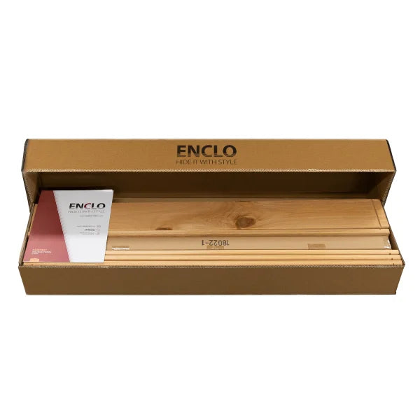 Enclo Concord Wood Outdoor Privacy Fence/Screen, 1-Panel 5 ft. H × 3.2 ft. W