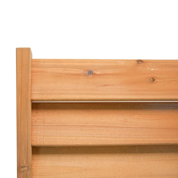 Sierra Wood Freestanding Privacy Screen, 1-Panel 6 ft.