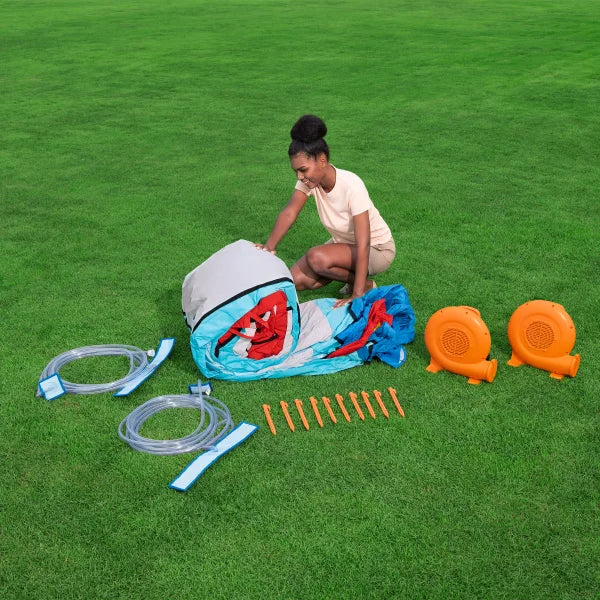 H2OGO! Fort Soakington Kids Inflatable Mega Water Park