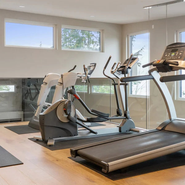 Rubber King Challenger Series Black Fitness Mat