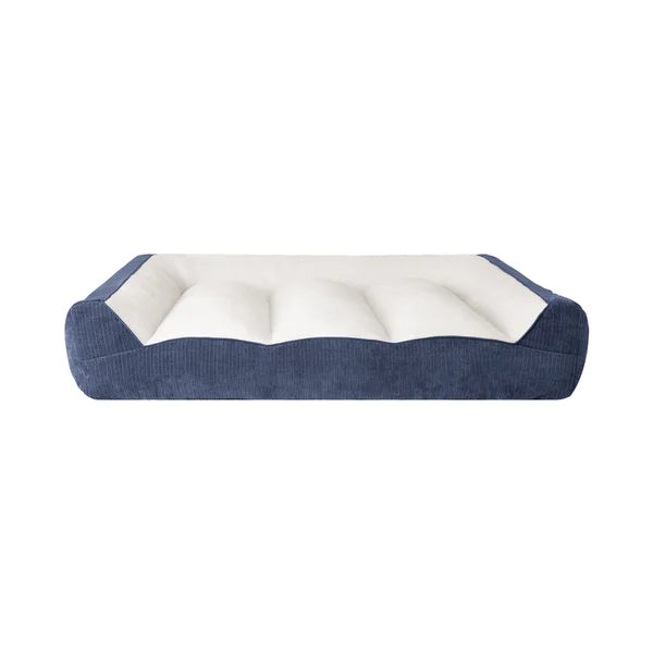 Kirkland Signature Rectangular Bolster 46" x 36" Pet Bed, Navy