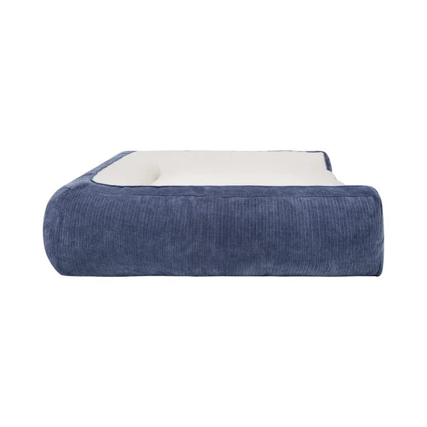 Kirkland Signature Rectangular Bolster 46" x 36" Pet Bed, Navy