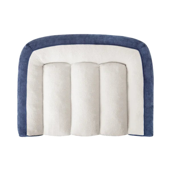 Kirkland Signature Rectangular Bolster 46" x 36" Pet Bed, Navy