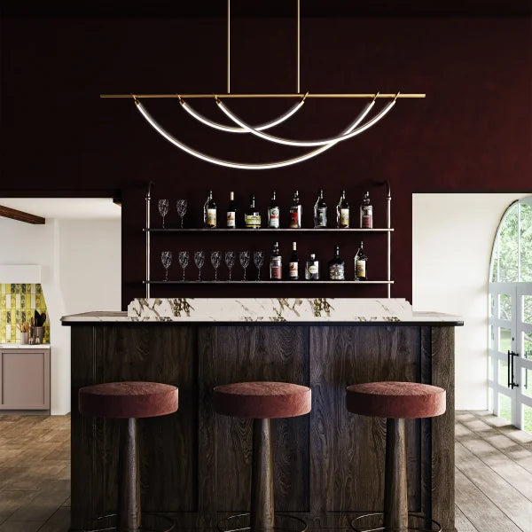 Light & Modern Bella 48 in. Linear Pendant