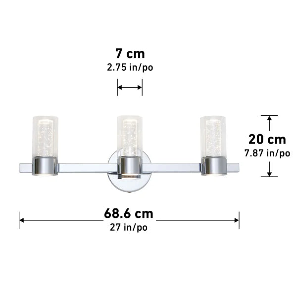 Artika Novello 3-light Vanity LED Light