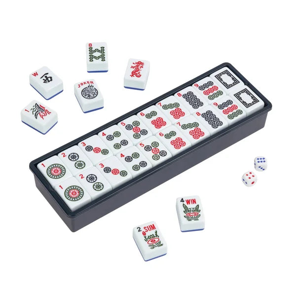 Mahjong Tile Set with Storage Tote