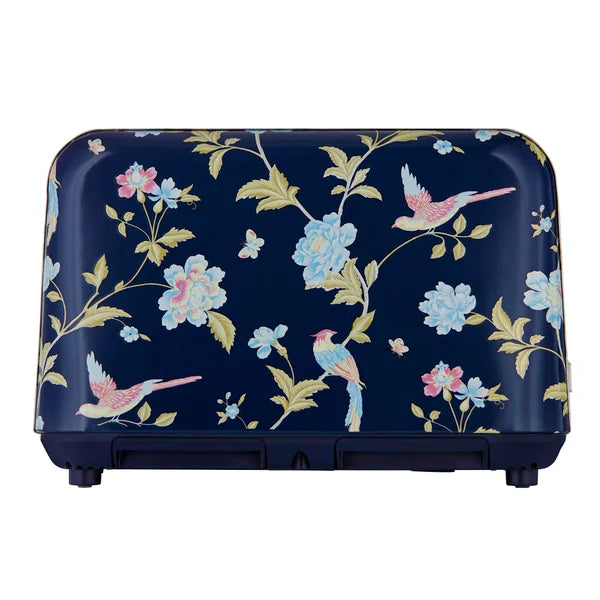 Laura Ashley 4 Slice Toaster, Elveden Navy