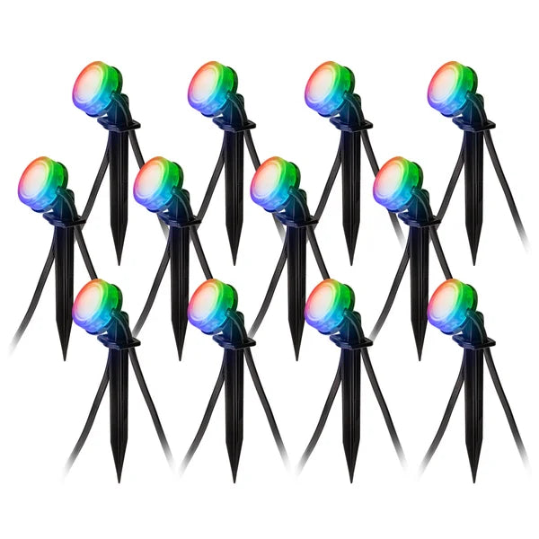 Enbrighten Vibe Wi-Fi LED Eternity Landscape Lights, 49.5 ft.