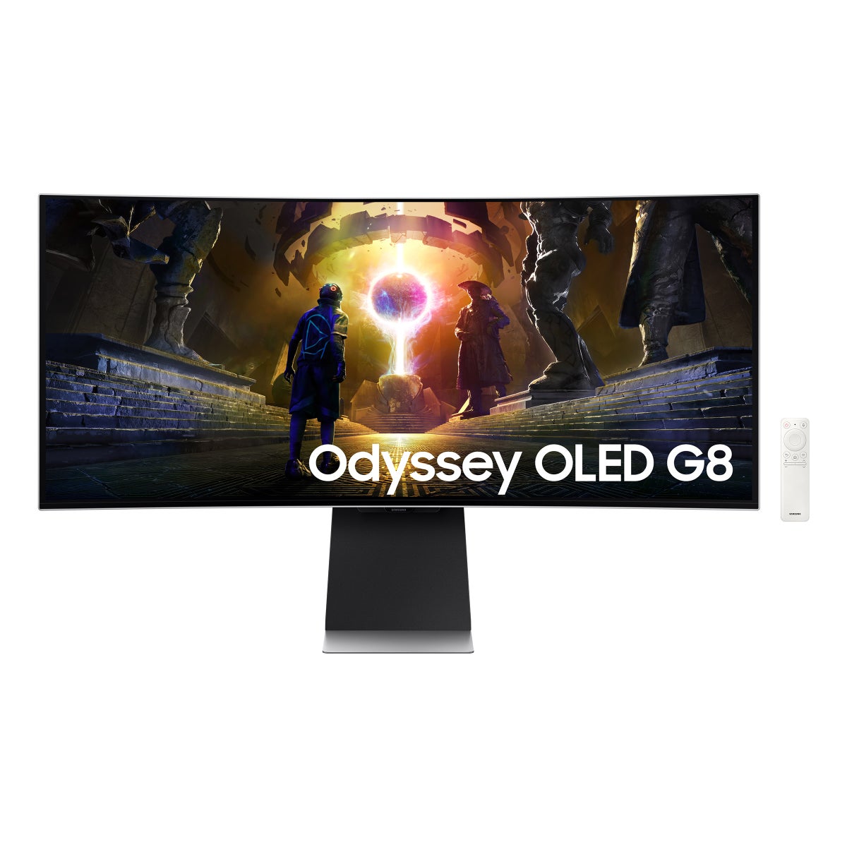 Samsung Odyssey G8 34 in. UWQHD OLED Curved Gaming Monitor (3440 × 1440)