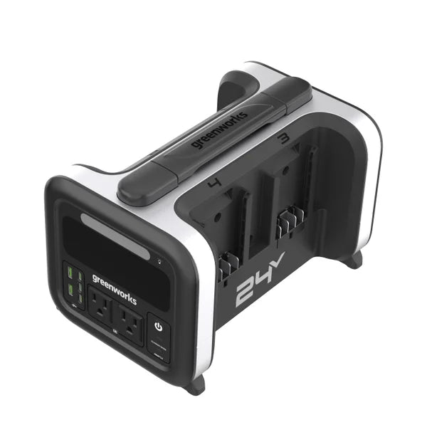 Greenworks 24V Inverter 500W 4-slot Portable Power Station (Tool Only)