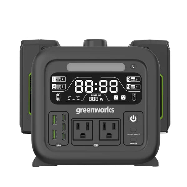 Greenworks 24V Inverter 500W 4-slot Portable Power Station (Tool Only)