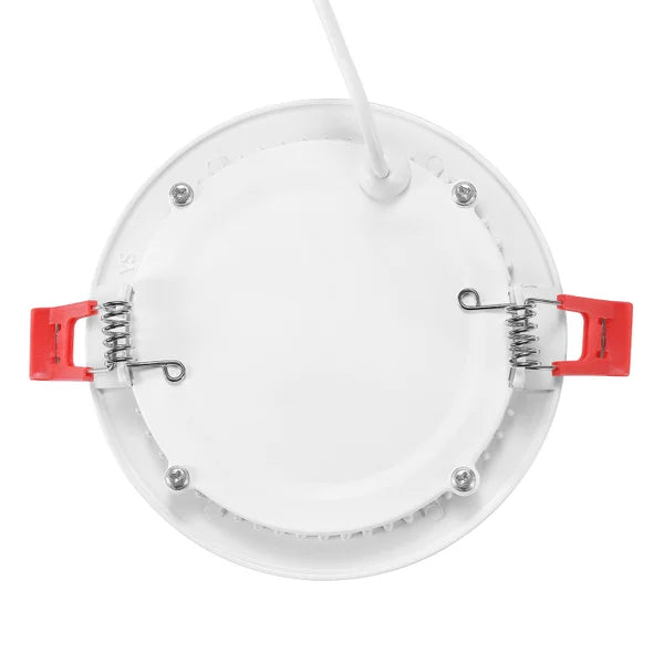 Globe Electric 4 in. Integrated Slim Recessed Panel Light Kit, 12-pack