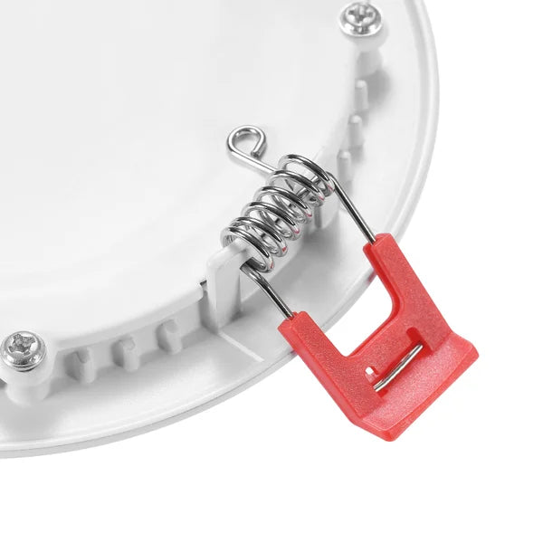 Globe Electric 4 in. Integrated Slim Recessed Panel Light Kit, 12-pack